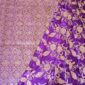 Purple Katan Silk Saree with Jaal Work-1